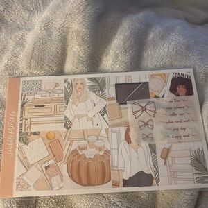 Scribbleprintsco MINI weekly sticker kit